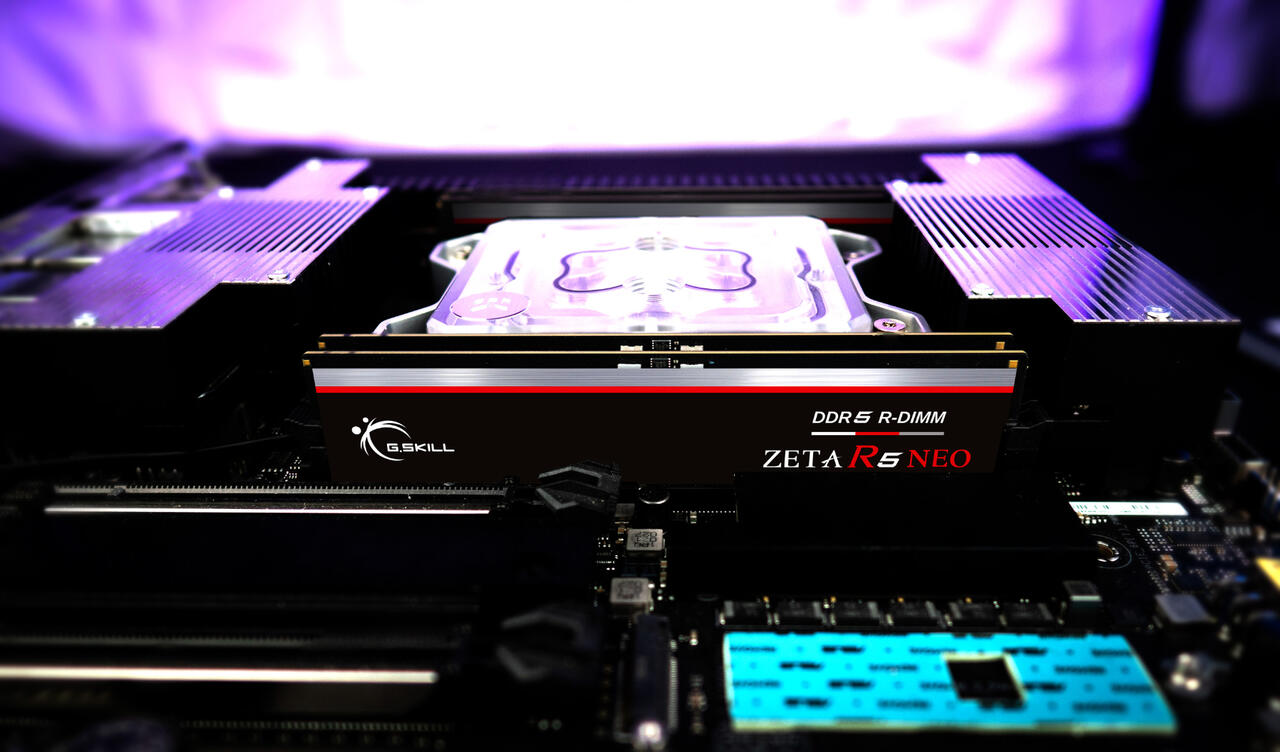 G.SKILL Zeta R5 Neo DDR5-RDIMM-Module  Bild © G.SKILL
