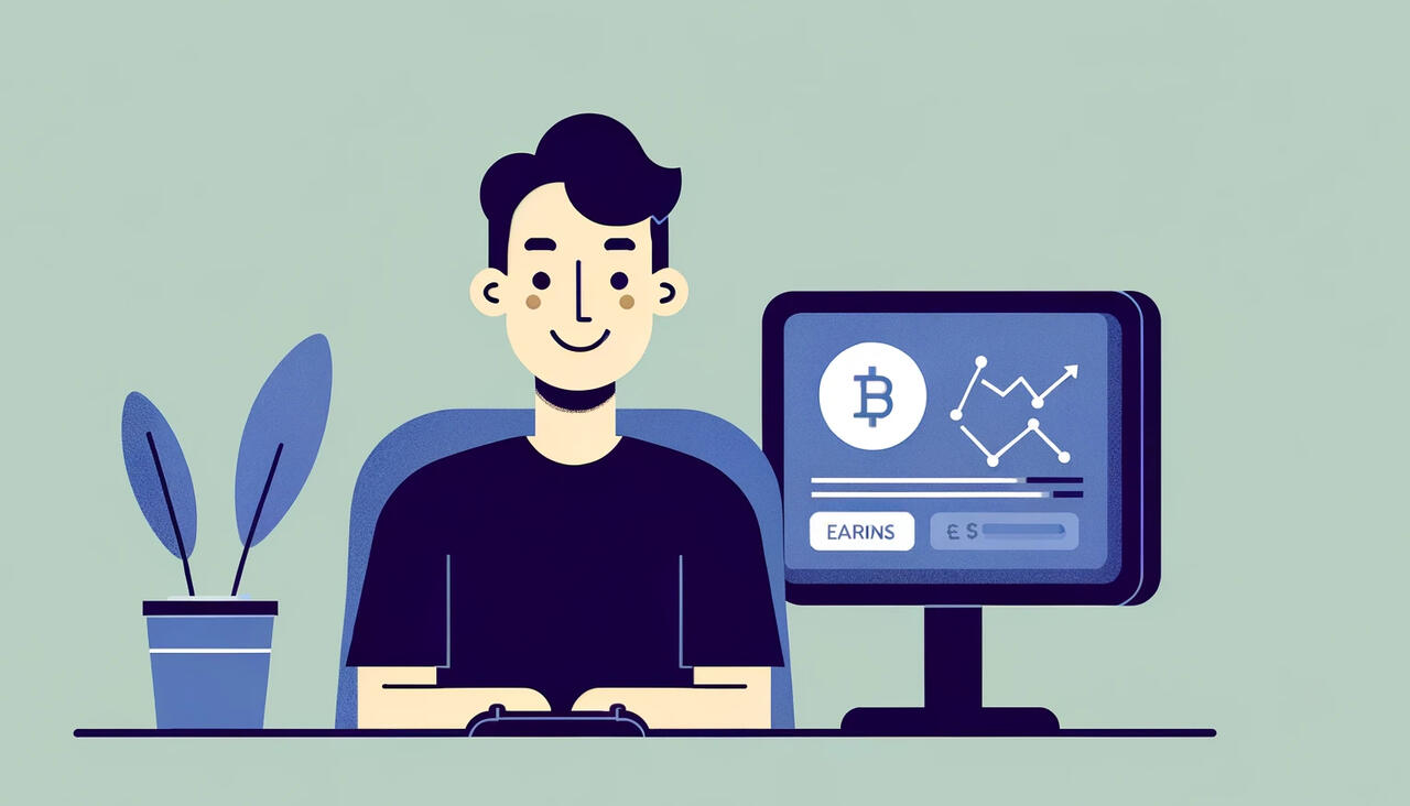 Mit dem Hobby im Netz Geld verdienen  Bild © DALL-E