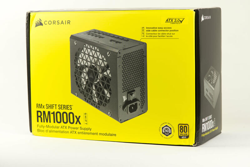 Corsair RM1000x Shift Verpackung Corsair RM1000x Shift Verpackung