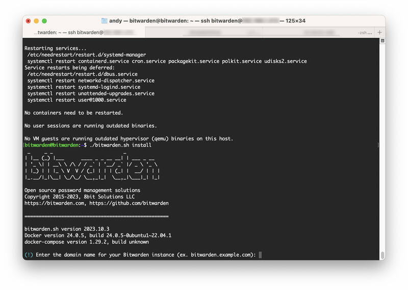 Passwort Manager Server Installation Passwort Manager Server Installation