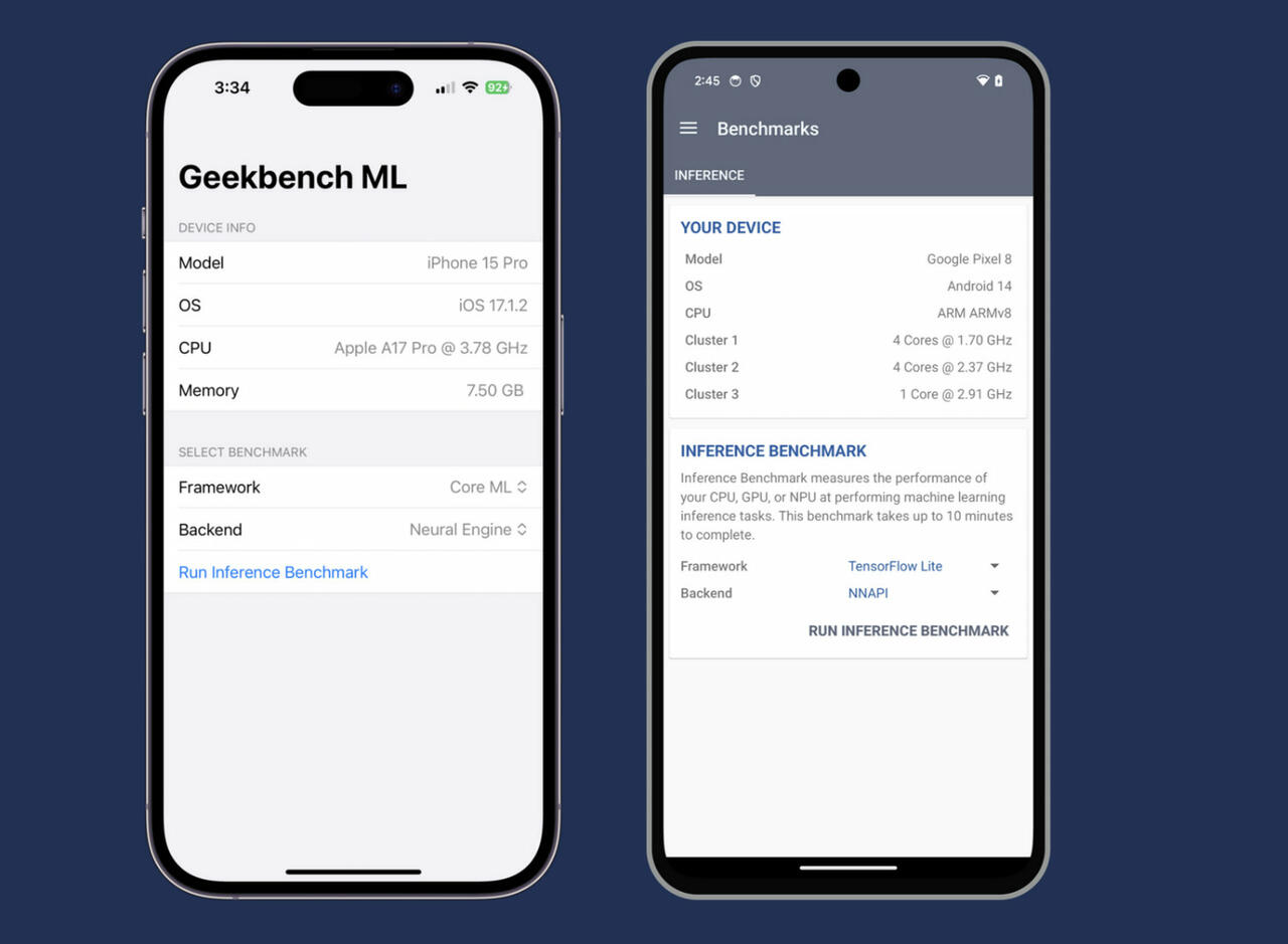 Geekbench ML 0.6 steht zum Download   Bild © Geekbench
