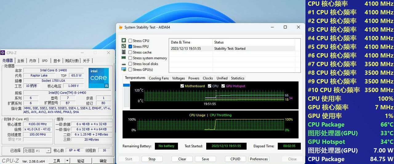 Core i3-14100 und Core i5-14400 Spezifikationen geleakt   Bild © 