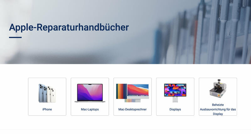 Online-Diagnosetool von Apple für Self-Repair-Programm freigegeben Online-Diagnosetool von Apple für Self-Repair-Programm freigegeben