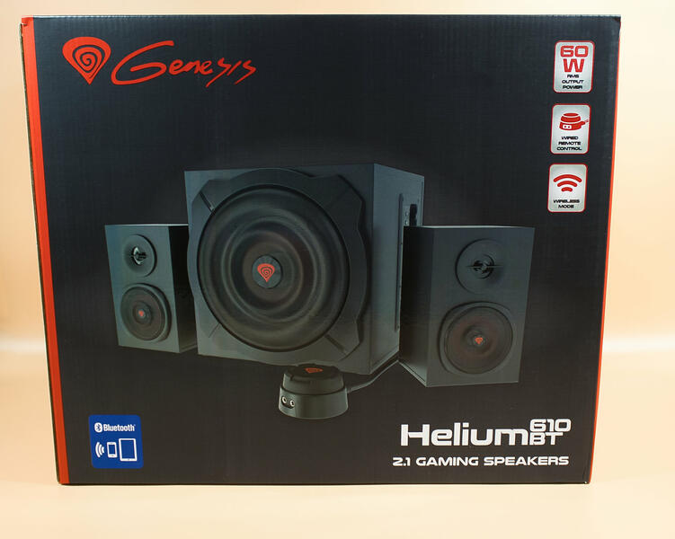 Genesis Helium 610 BT Verpackung Genesis Helium 610 BT Verpackung