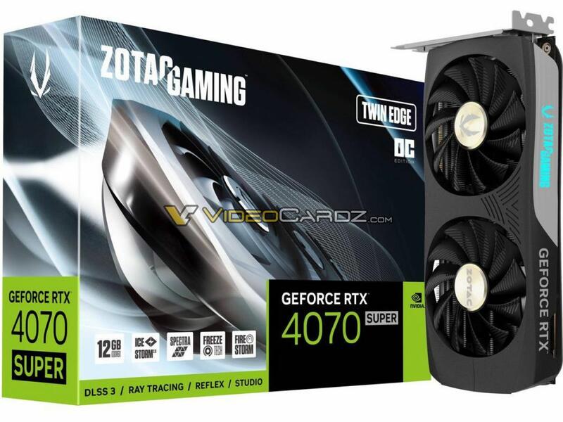 GeForce RTX 4070 SUPER Twin Edge GeForce RTX 4070 SUPER Twin Edge