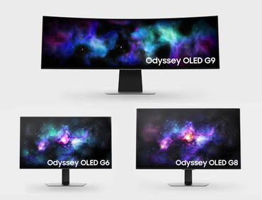 Samsung zeigt neue OLED-Monitore: Odyssey G9, Odyssey G8 und Odyssey G6 im neuen Design