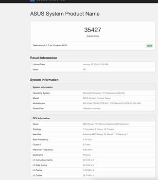 Ryzen 7 8700G APU Benchmarks geleakt