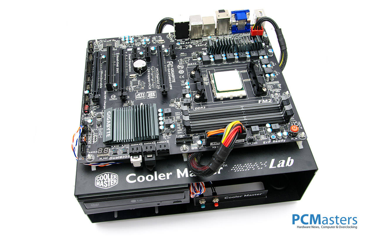 PCMasters CPU Testsystem