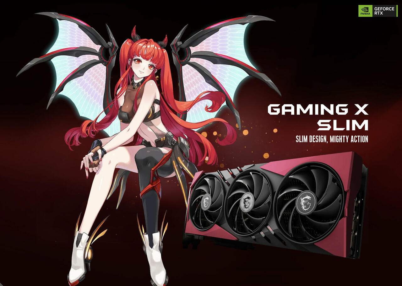 MSI GerForce RTX 4070 SUPER GAMING X SLIM