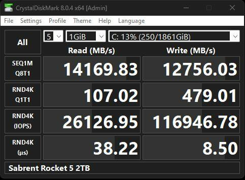 Sabrent Rocket 5 Sabrent Rocket 5