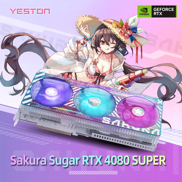 Yeston GeForce RTX 4080 SUPER und RTX 4070 (Ti) SUPER im Anime-Look