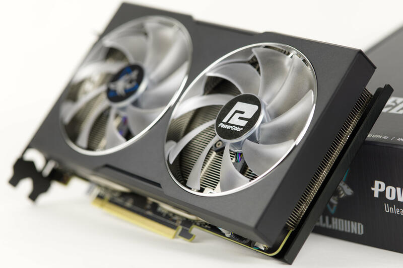 PowerColor Radeon RX 7600 XT Hellhound Lüfter PowerColor Radeon RX 7600 XT Hellhound Lüfter