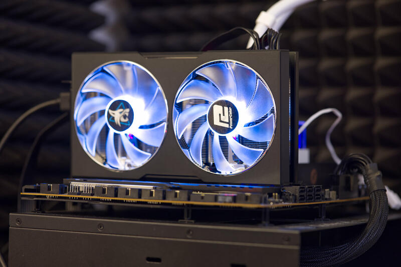 PowerColor Radeon RX 7600 XT Hellhound LED-Beleuchtung PowerColor Radeon RX 7600 XT Hellhound LED-Beleuchtung