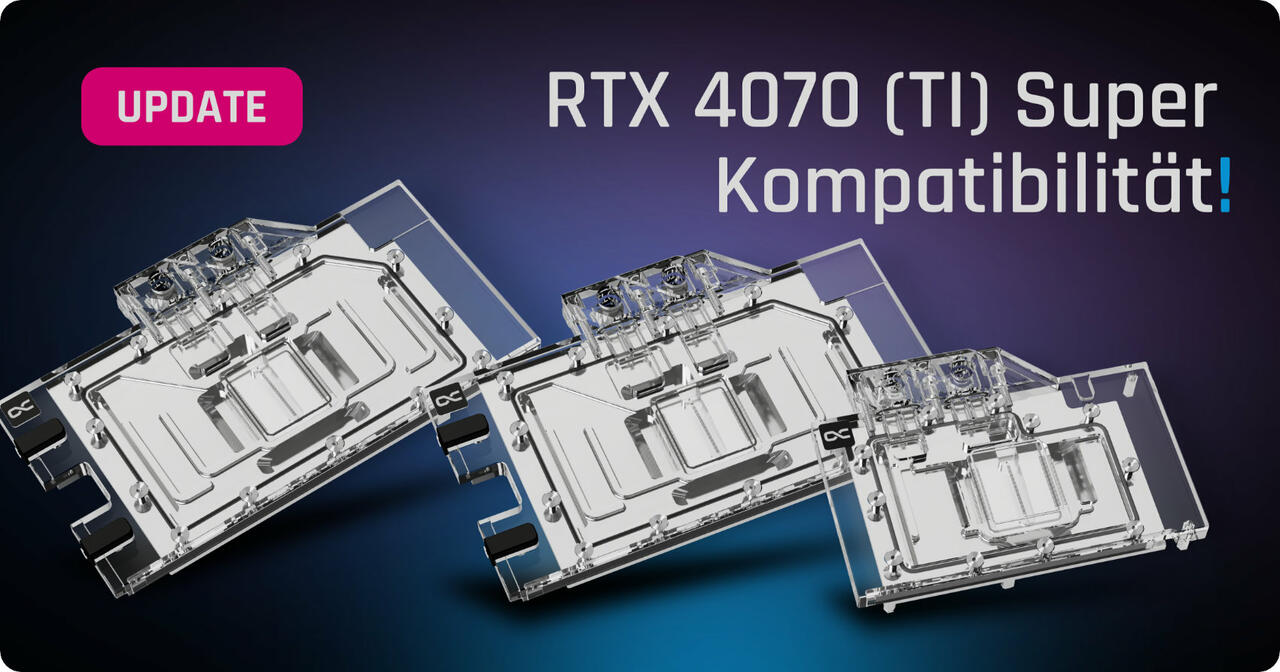 Alphacool Eisblock Aurora für RTX 4070 (TI) Super