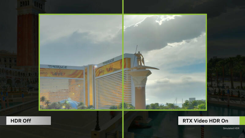 NVIDIA RTX Video HDR NVIDIA RTX Video HDR