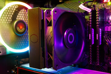 CoolerMaster Hyper 212 Black eingebaut