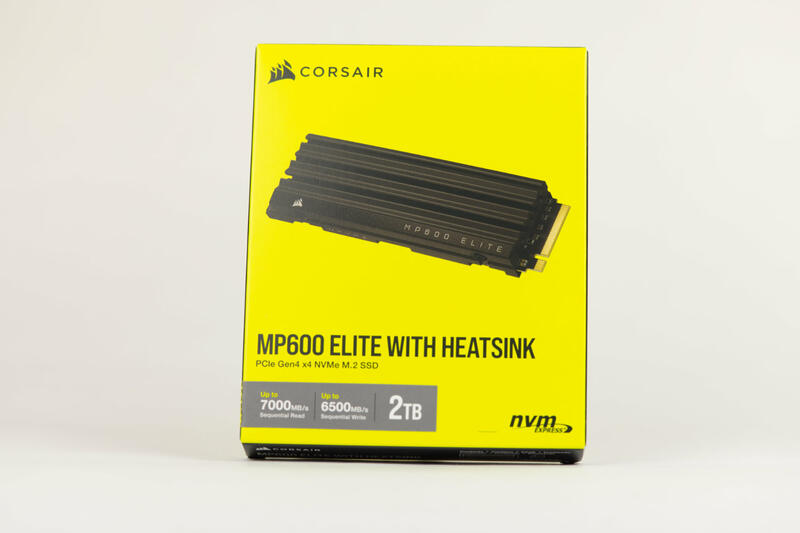 Corsair MP600 ELITE Verpackung Corsair MP600 ELITE Verpackung
