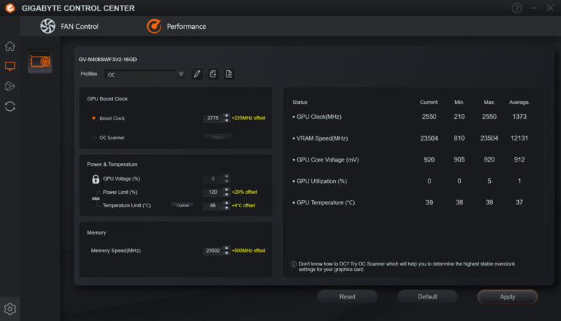 GIGABYTE RTX 4080 SUPER Windforce V2 16G OCED GIGABYTE RTX 4080 SUPER Windforce V2 16G OCED