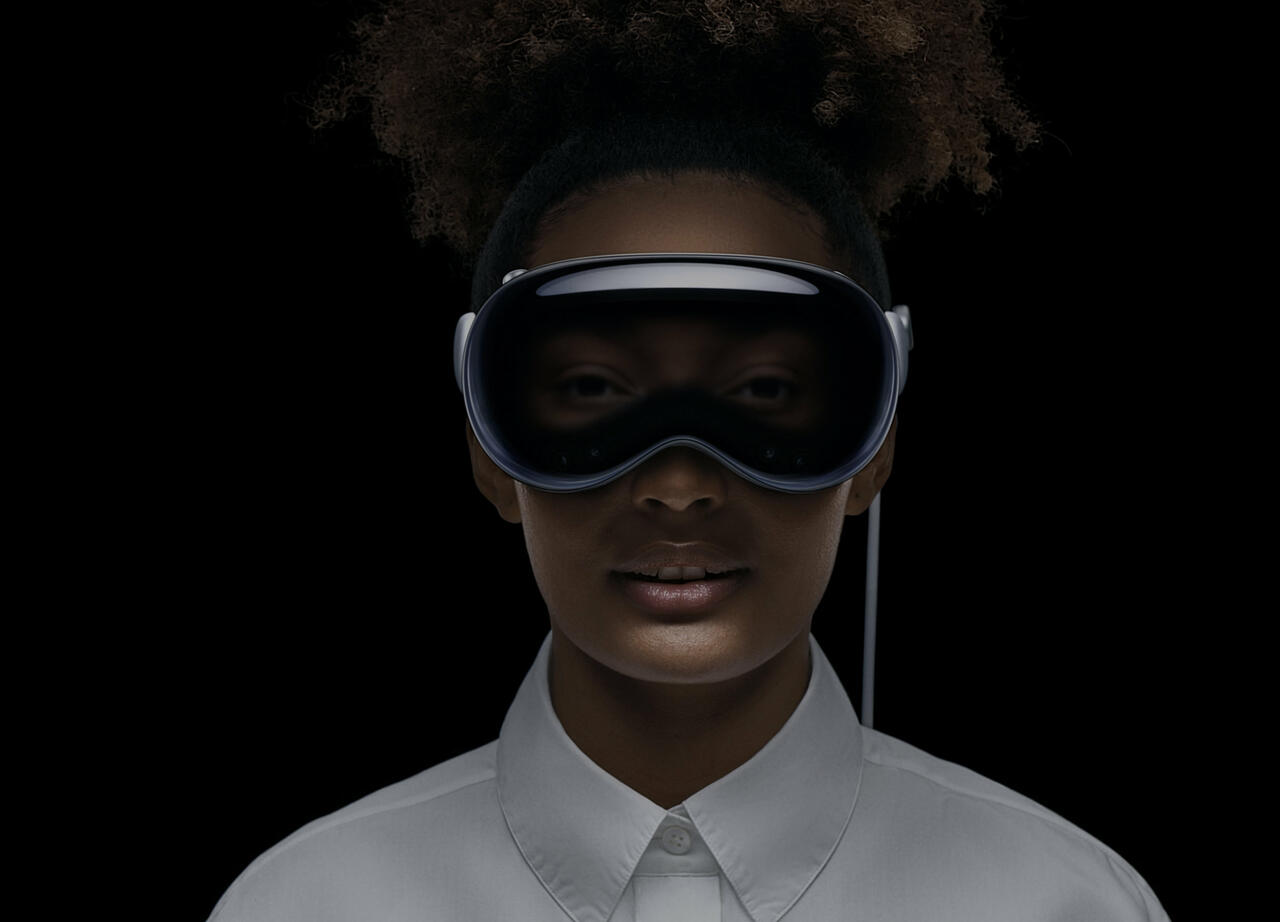 Apples Vision Pro  Bild © Apple