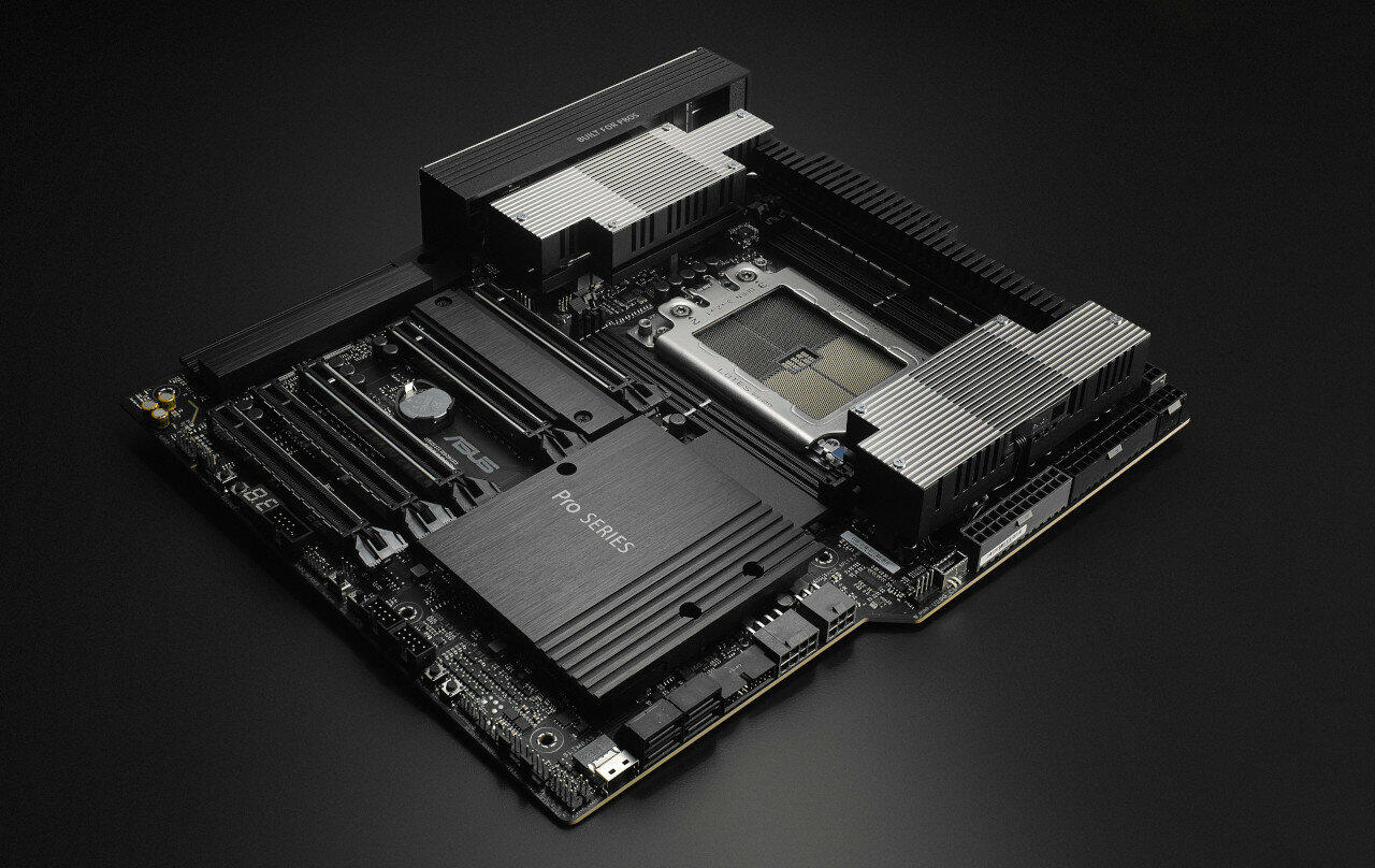 ASUS Pro WS WRX90E-SAGE SE  Bild © ASUS