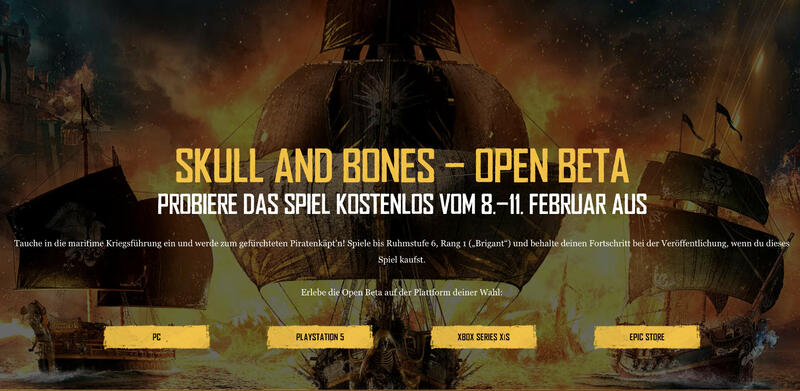 Skull and Bones Open-Beta Skull and Bones Open-Beta