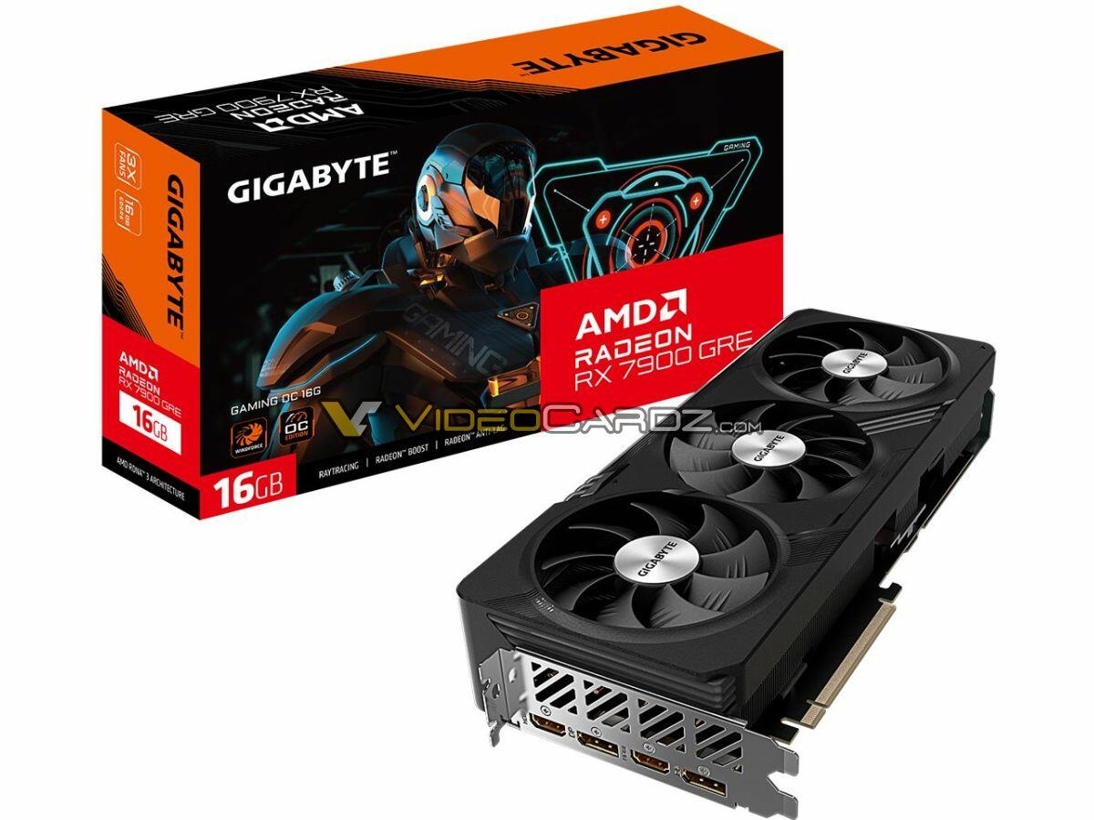 Gigabyte bringt eigene Radeon RX 7900 GRE  Bild © Videocardz