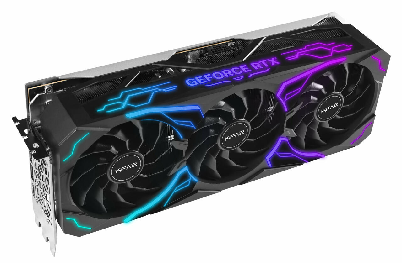 KFA2 GeForce RTX 4080 SUPER SG 1-Click OC  Bild © KFA2