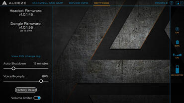 Audeze Maxwell Software