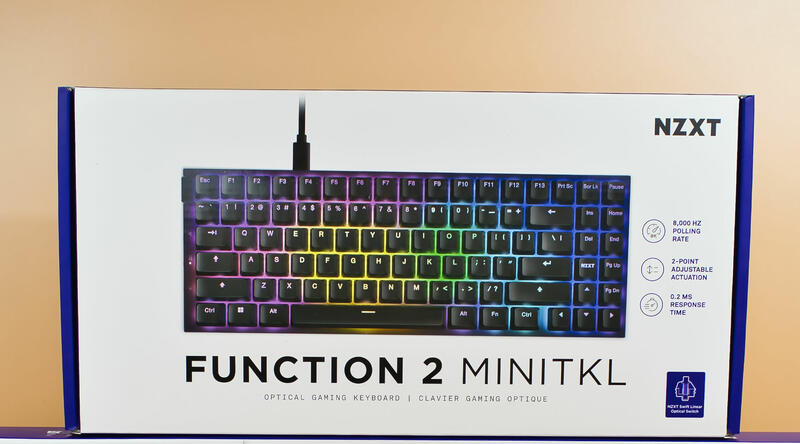 NZXT Function 2 MiniTKL Verpackung NZXT Function 2 MiniTKL Verpackung