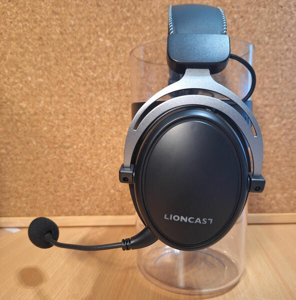 Lioncast LX80 Seiteansicht mit Mikro Lioncast LX80 Seiteansicht mit Mikro