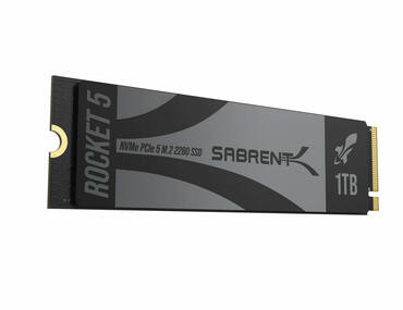 SABRENT Rocket 5: Neue PCIe-5.0-NVMe-SSD mit bis zu 4 TB-Kapazität