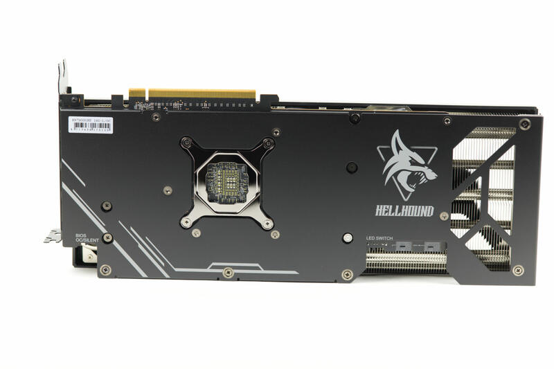 PowerColor Radeon RX 7900 GRE Hellhound - Backplate PowerColor Radeon RX 7900 GRE Hellhound - Backplate