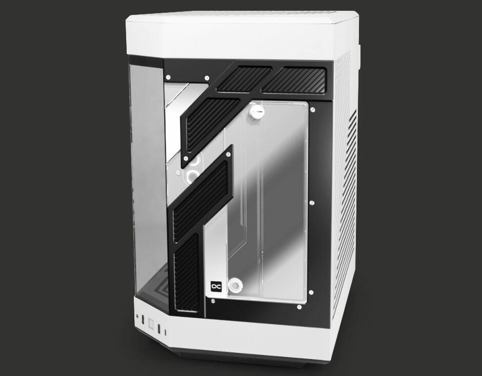 Apex Distro Plate für HYTE Y60   Bild © Alphacool