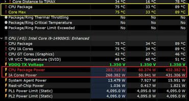 Core-i9-14900KS- Messung vorher