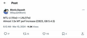 Lunar Lake CPU-Leak