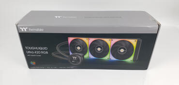 Thermaltake TOUGHLIQUID Ultra 420 RGB - Verpackung Vorne