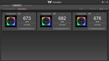 Thermaltake TOUGHLIQUID Ultra 420 RGB - Software