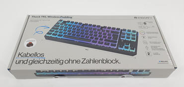 Endorfy Thock TKL Wireless Pudding - Verpackung