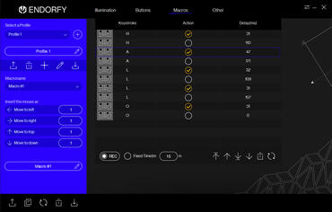 Endorfy Thock TKL Wireless Pudding - Software