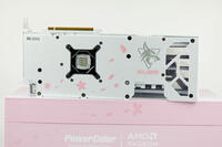 PowerColor Radeon RX 7800 XT Sakura Hellhound Rückseite