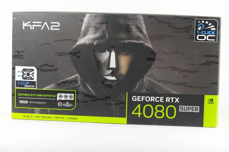 KFA2 GeForce RTX 4080 SUPER SG Verpackung KFA2 GeForce RTX 4080 SUPER SG Verpackung
