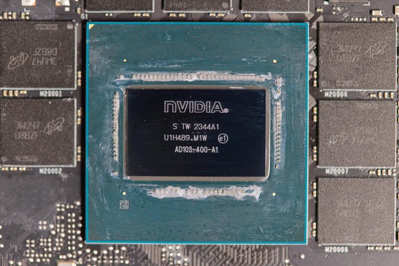 GeForce RTX 4080 SUPER - AD103-400-A1-Die GeForce RTX 4080 SUPER - AD103-400-A1-Die