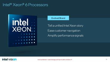 Intel Xeon 6: Neue Namenkonvention für 6th Gen Xeon Scalable