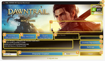 Final Fantasy XIV Dawntrail Benchmark kostenlos downloaden