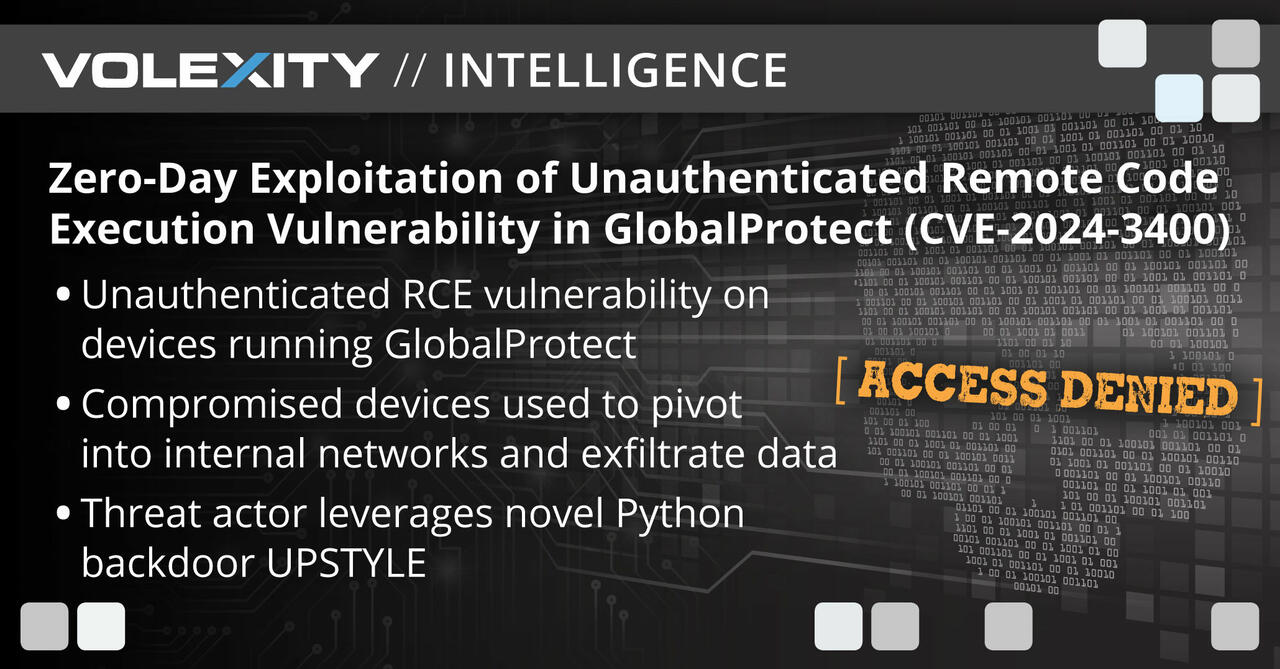 Palo Alto Networks Firewalls von Zero-Day  Bild © Volexity