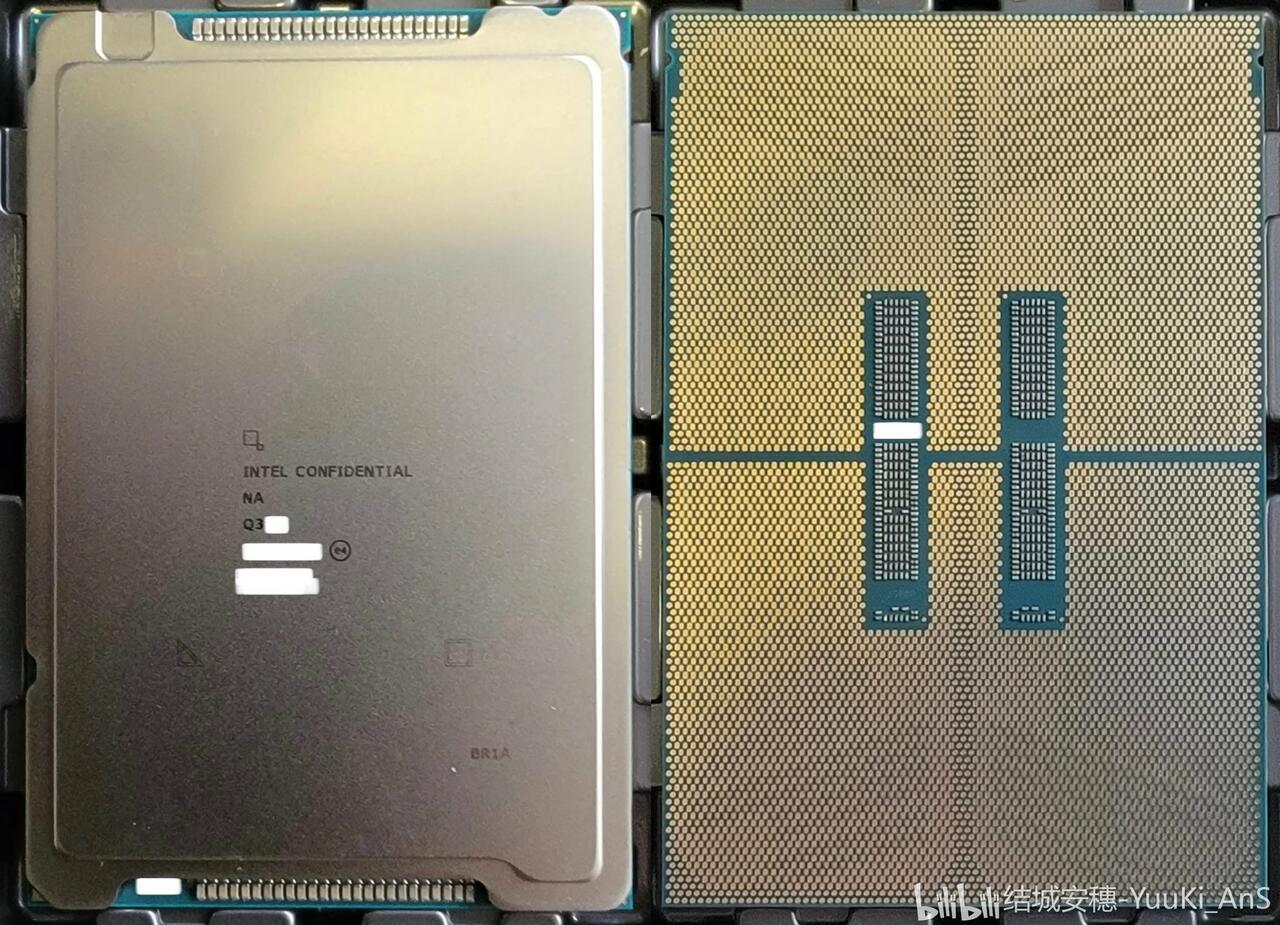 Intel Xeon 6 LGA-7529 CPU  Bild © @YuuKi_AnS  auf X