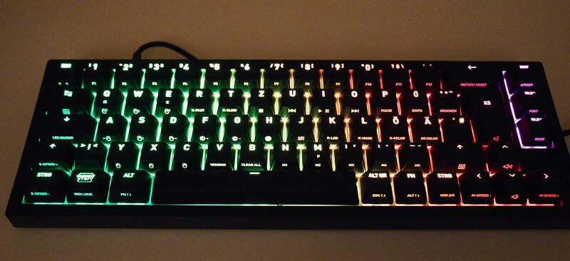 Cherry XTRFY K5V2 Beleuchtung Cherry XTRFY K5V2 Beleuchtung