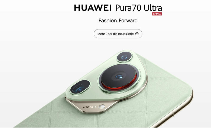 Huawei Pura 70 High-End-Smartphones vorgestellt