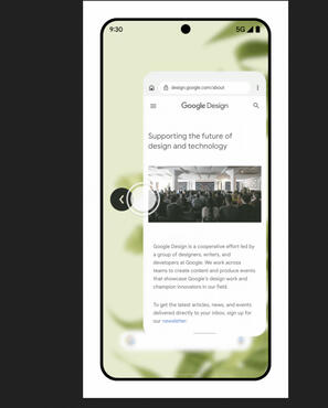 Android 15 prädiktive Rückwärtsfunktion