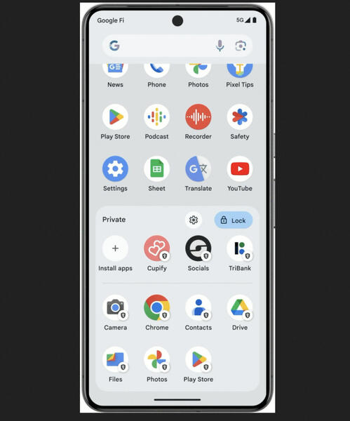 Android 15 private Spaces